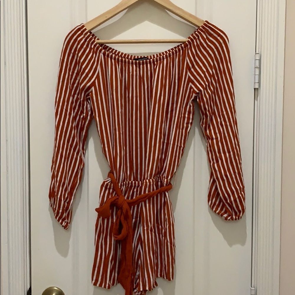 🌟 Forever 21 Striped Romper - Size Small